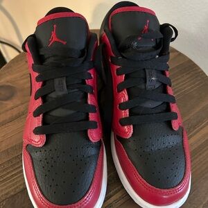 Jordan Kids Sneakers Black Red